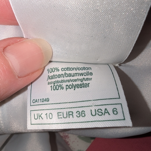 Vintage Laura Ashley Strapless Floral Midi Dress - Picture 10 of 10